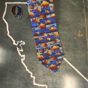 J. Garcia Tie - Fish Design - Not for Resale